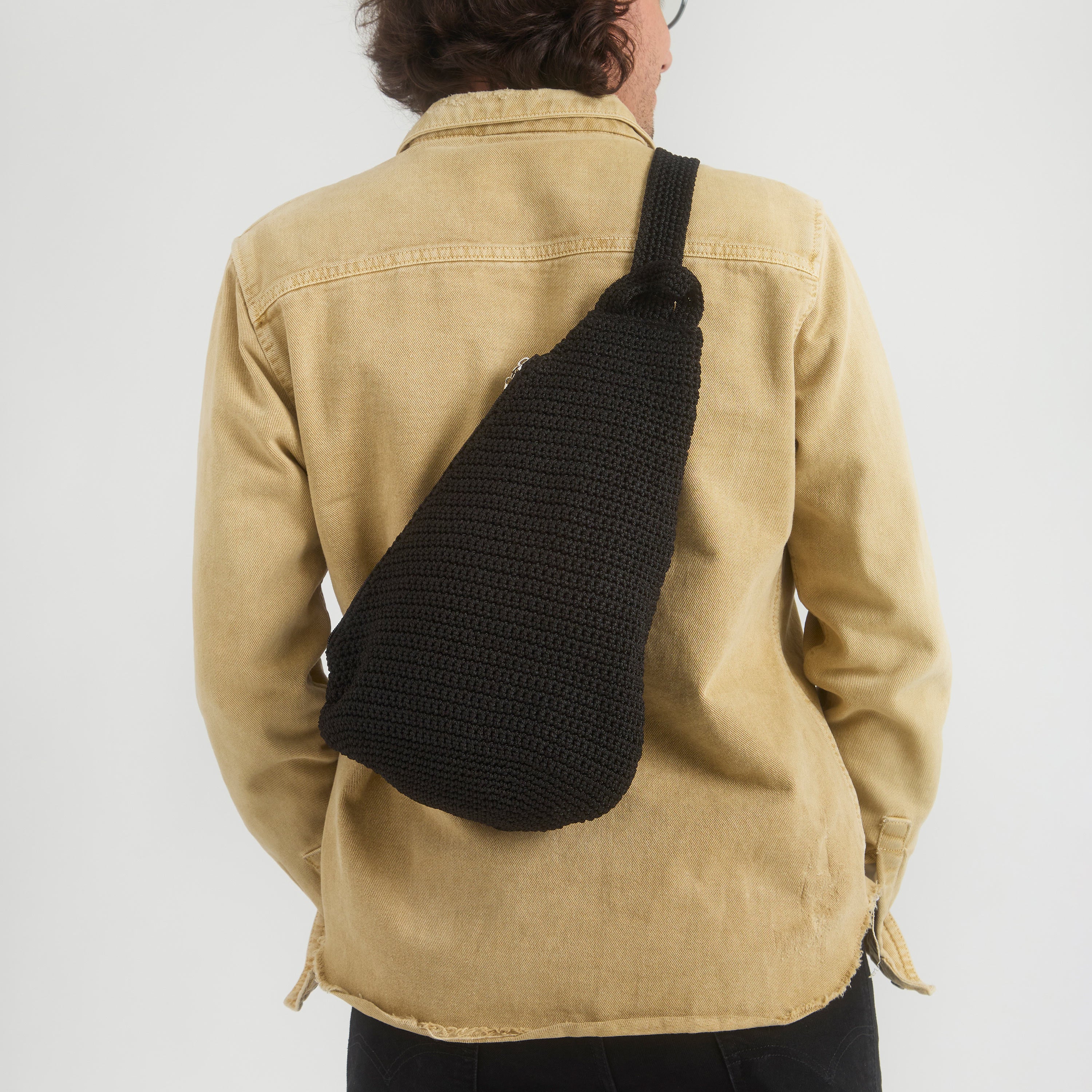 On The Go Sling Backpack - Lightweight Crossbody Travel Bag for Men & Women - Perfect for Hiking, Commuting & Everyday Use