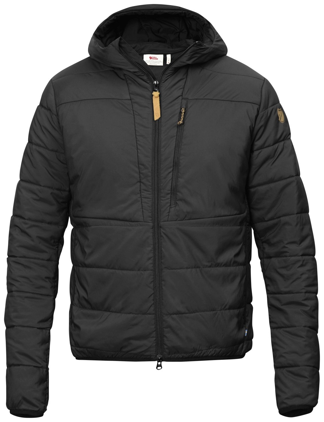 Fjallraven Keb Padded Hoodie for Men - Lightweight Water-Resistant Outdoor Jacket with Hood - Perfect for Hiking, Camping & Winter Adventures