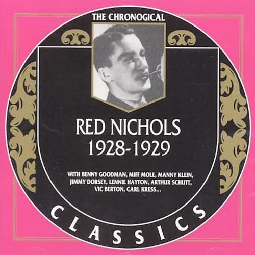 Vintage Jazz Music Collection: Red Nichols 1928-1929 Chronological Recordings - Perfect for Jazz Enthusiasts & Music History Lovers