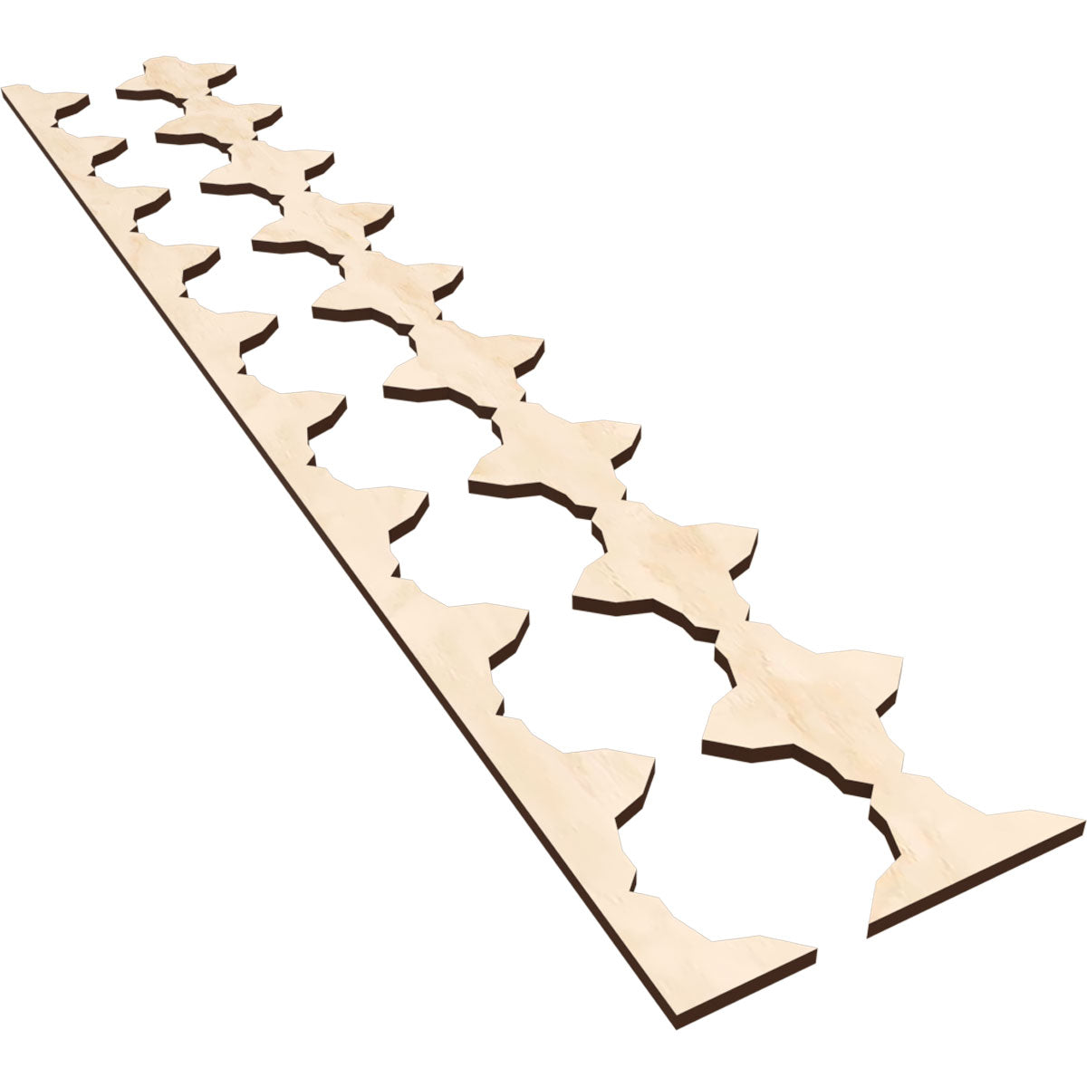 Pandora Adjustable Wood Slat Wall Kit - DIY Modern Acoustic Panel for Home Office & Living Room Decor