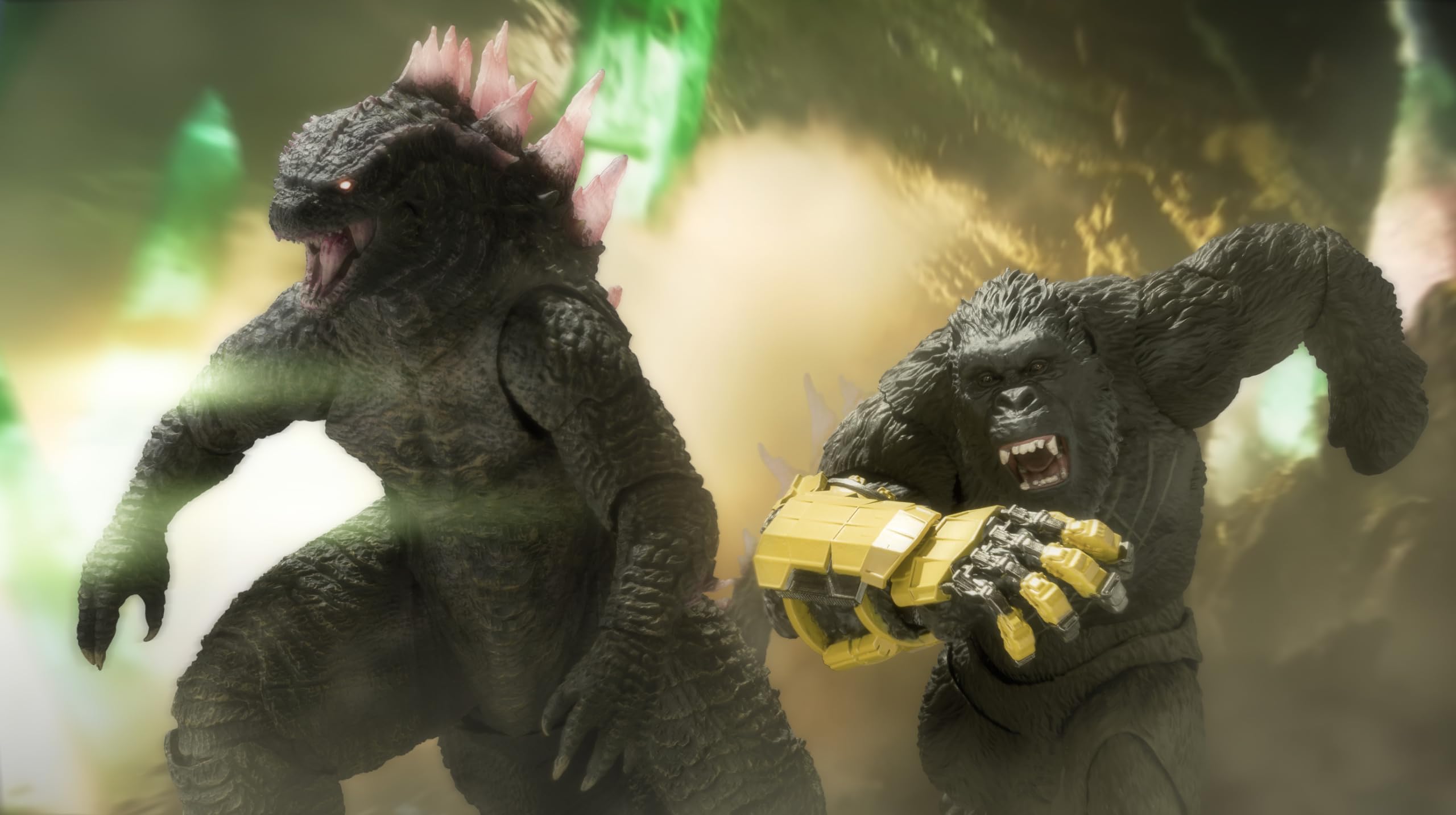 TAMASHII NATIONS S.H.MonsterArts Skar King Action Figure - Godzilla x Kong: The New Empire (2024) Movie Collectible - Perfect for Display, Gifts & Monster Toy Collections