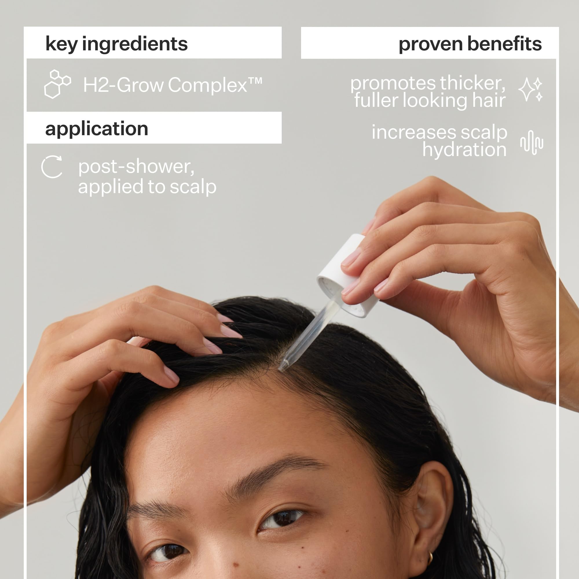 Act+Acre Cold Processed Stem Cell Scalp Serum for Thicker Hair Growth | Sulfate & Paraben Free Scalp Treatment with Aloe Vera | Hydrates & Soothes Dry Scalp | Perfect for Daily Hair Care Routine & Scalp Health Maintenance