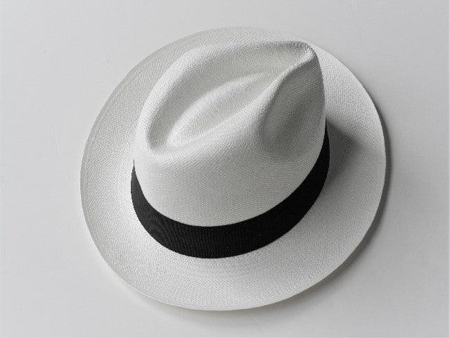 Premium Panama Fedora Hat in Ivory - Classic Straw Sun Hat for Men & Women - Perfect for Beach, Summer Outfits, and Outdoor Events