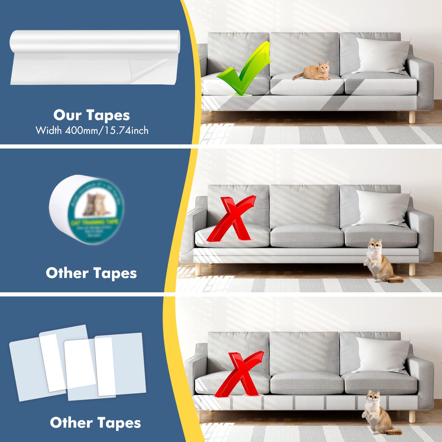 Cat Scratch Furniture Protector - 15.7