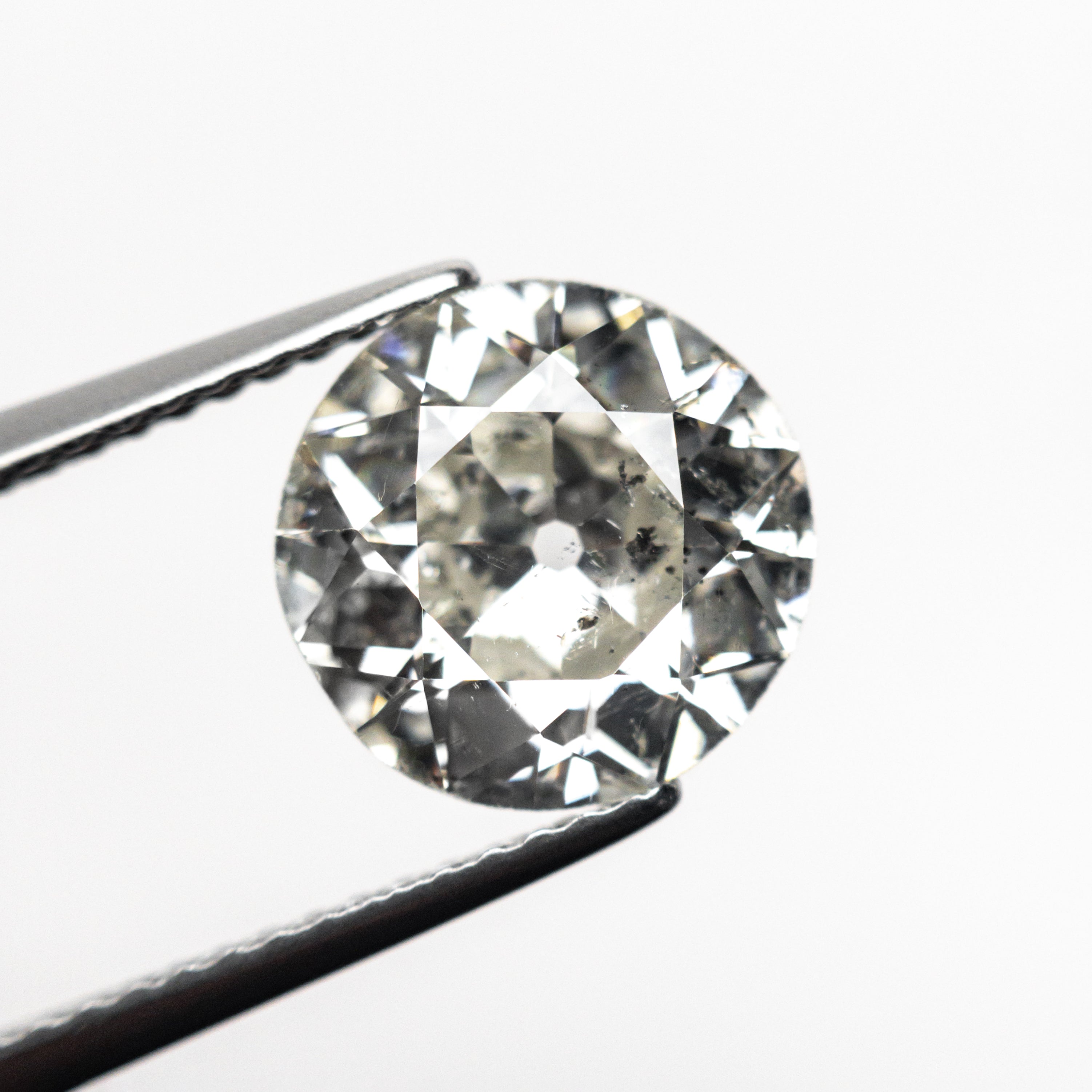 2.73ct Antique Old European Cut Diamond (9.31x9.19x4.74mm, I1 J K) - Vintage Engagement Ring Center Stone for Wedding & Anniversary Jewelry