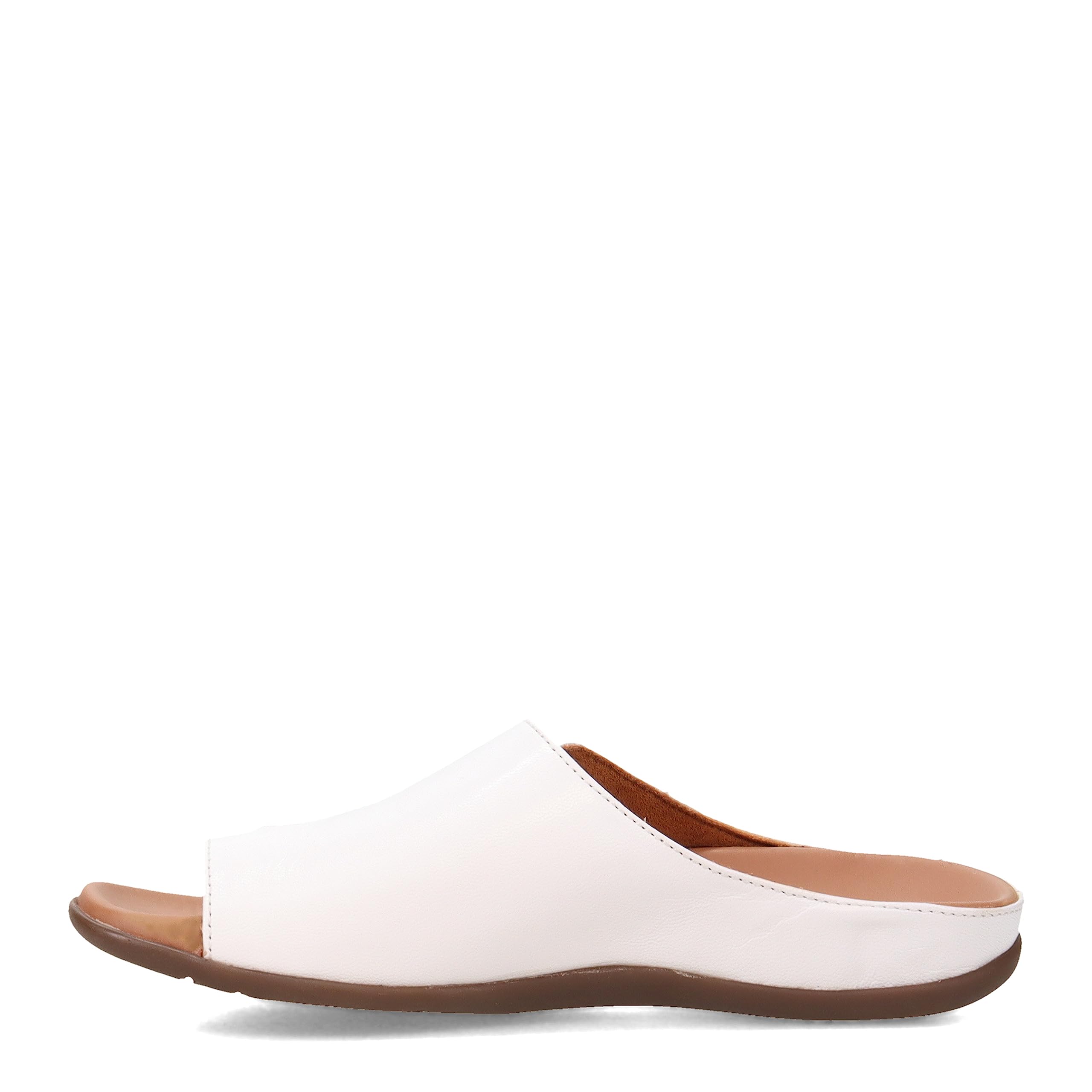Strive Java Women's Comfortable Arch Support Sandals - White, Size 6 Medium | Perfect for Walking, Travel & Summer Outfits