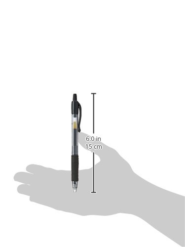 Premium PILOT G2 Retractable Gel Pens - Extra Fine Point 0.5mm, Black Ink, 12-Pack (31002) - Smooth Writing for Office, School & Note Taking