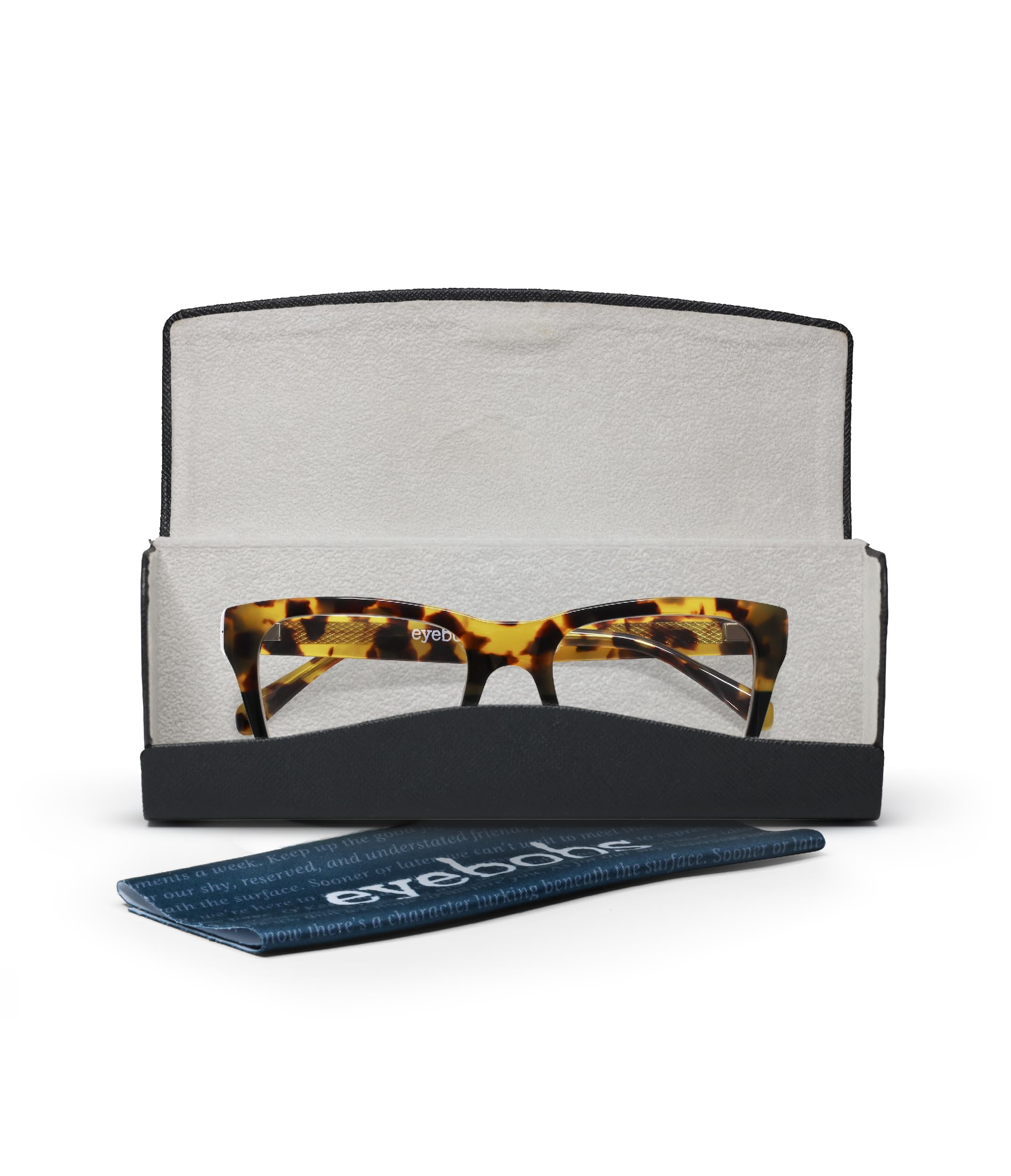 eyebobs Kvetcher Blue Light Blocking Reading Glasses - Unisex Square Frame Computer Glasses for Men & Women | Reduce Eye Strain for Work, Gaming & Digital Screen Use