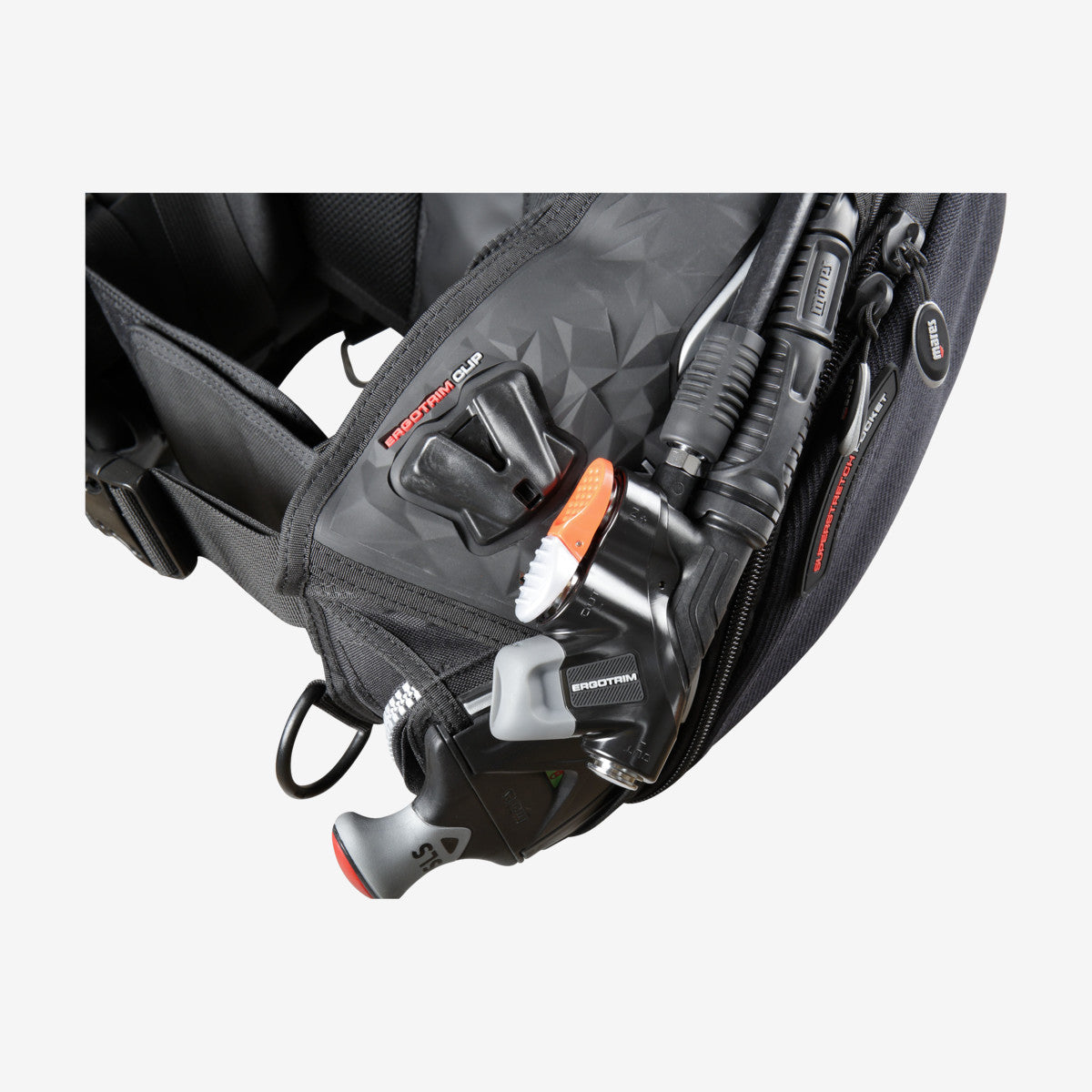 Guardian Ergotrim Scuba Diving BCD with Airtrim 2.0 System - Easy Inflation & Deflation for All Diving Positions | Optional Color Kit Available | Perfect for Recreational Diving, Underwater Photography & Professional Dive Training