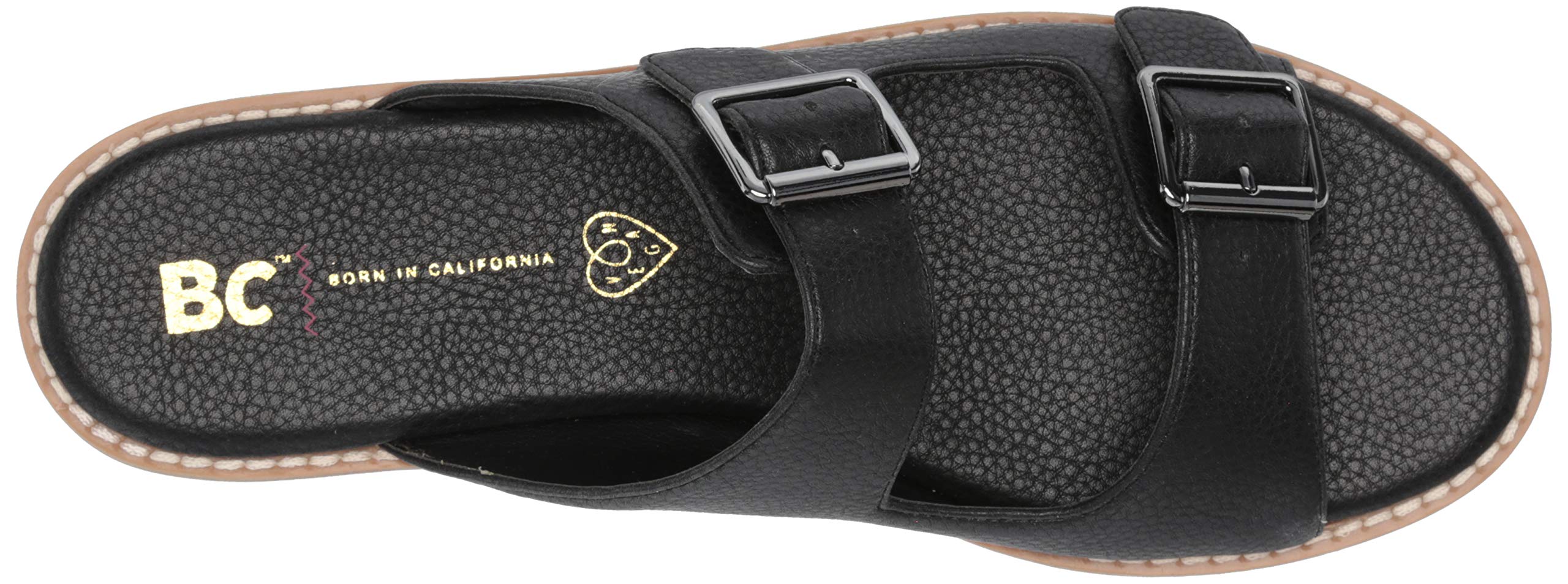 BC Women's Comfortable Slide Sandals - Soft Hand to Hold Design for Casual Wear, Beach, Poolside & Summer Outfits
