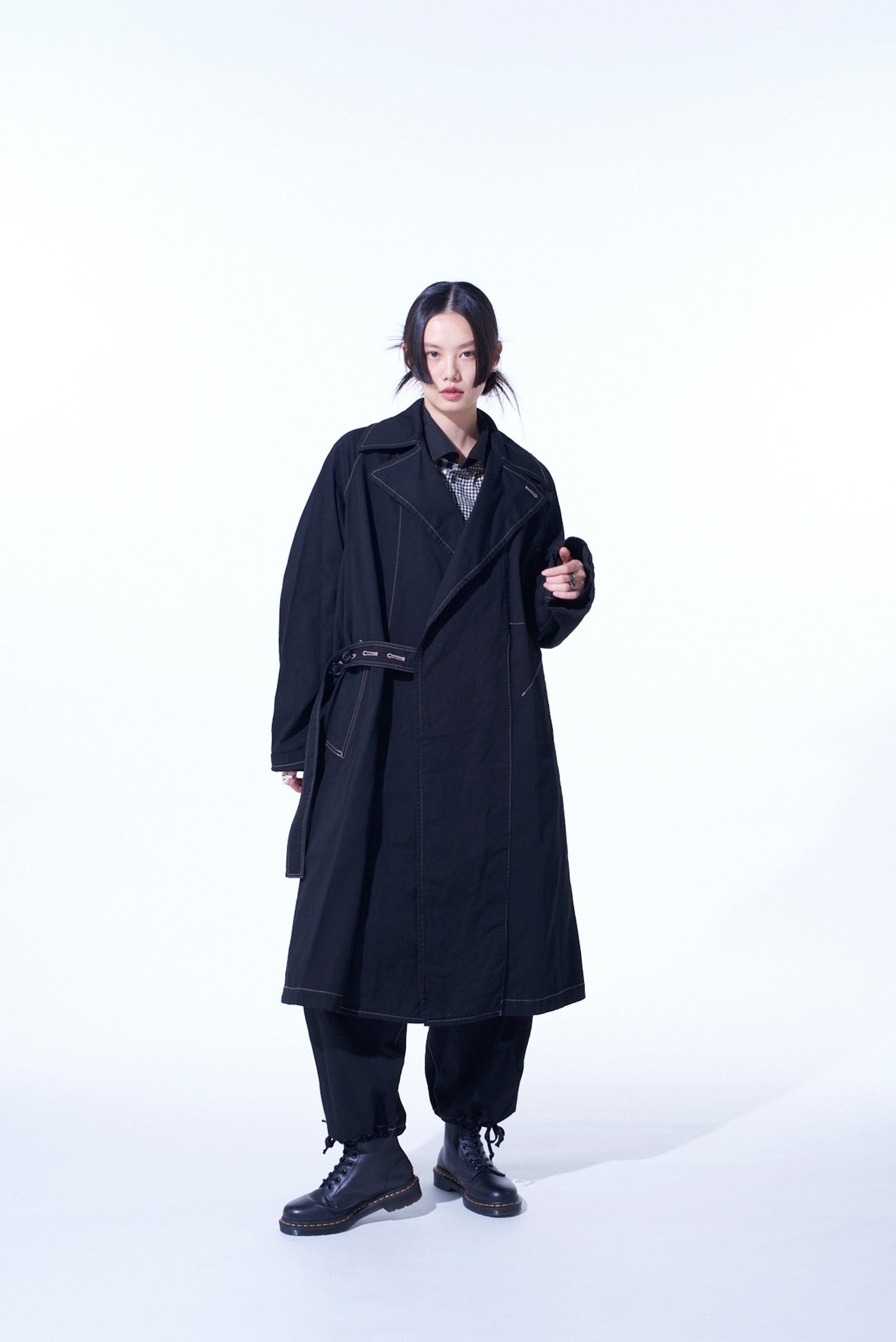 Men's Cotton Twill Garment Dyed Tie Locken Coat - Stylish Casual Outerwear for Fall & Winter | Perfect for Office, Travel & Everyday Wear