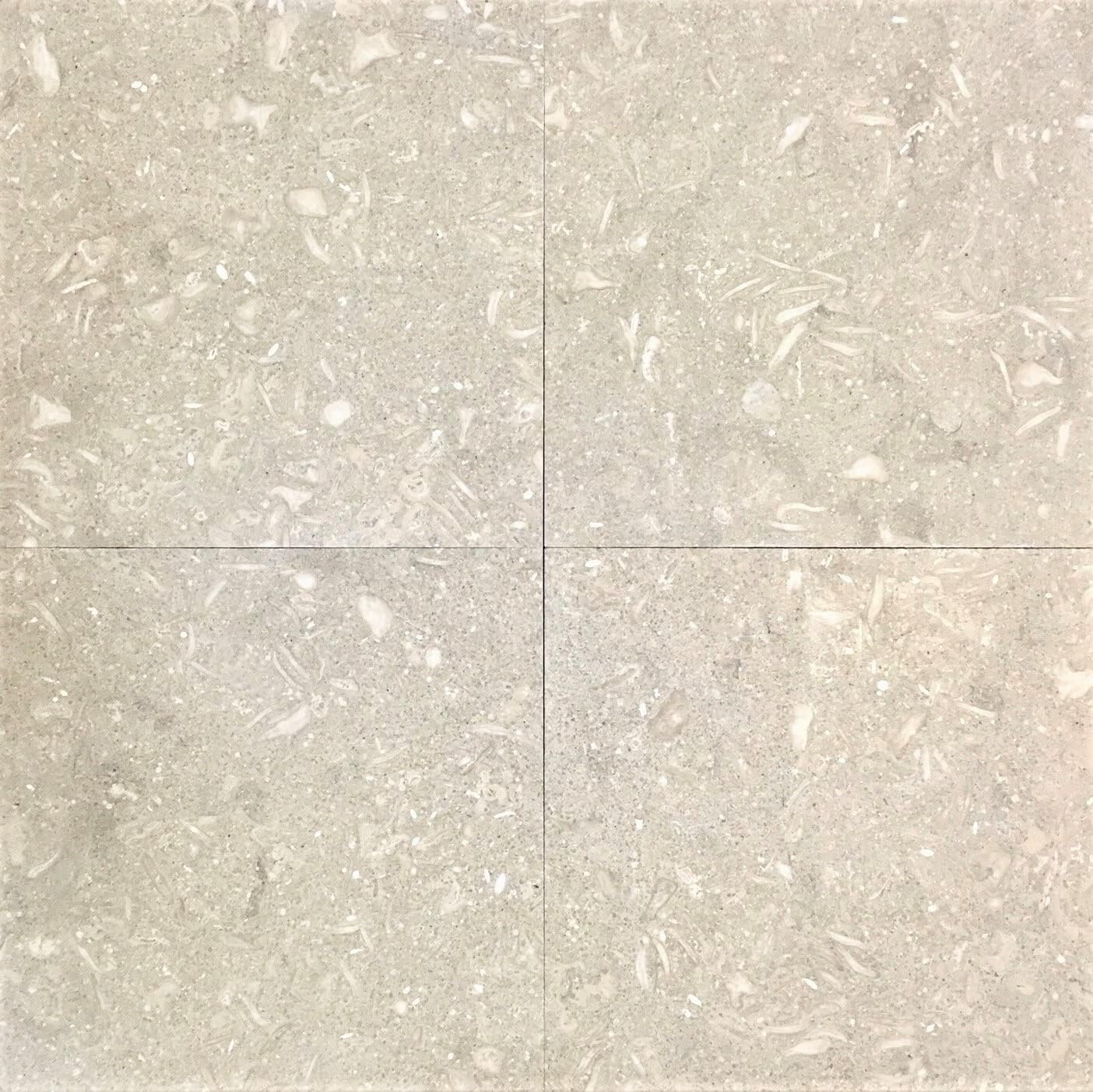 12x12 Seagrass Limestone Honed Wall & Floor Tile - Natural Stone Tile Pack (10 Tiles, 10 sq ft) - Perfect for Bathroom, Kitchen Backsplash, and Living Room Accent Walls