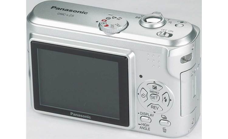 Panasonic Lumix DMC-LZ5 12.1MP Digital Camera with 6x Optical Zoom - Charcoal Grey | Perfect for Travel Photography, Family Events & Outdoor Adventures