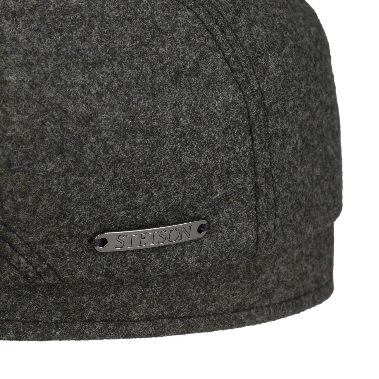 Stetson Oldbury Driver Flat Cap for Men - Classic Wool Peaked Hat for Driving, Golf & Outdoor Activities
