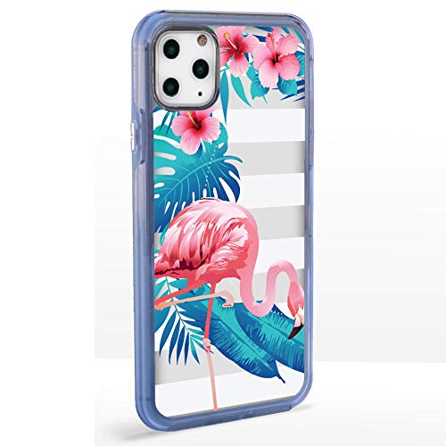 Stylish Pink Flamingo Clear Protective Case for iPhone 11 Pro - Durable Guard Dog Design - Perfect for Everyday Use & Outdoor Activities