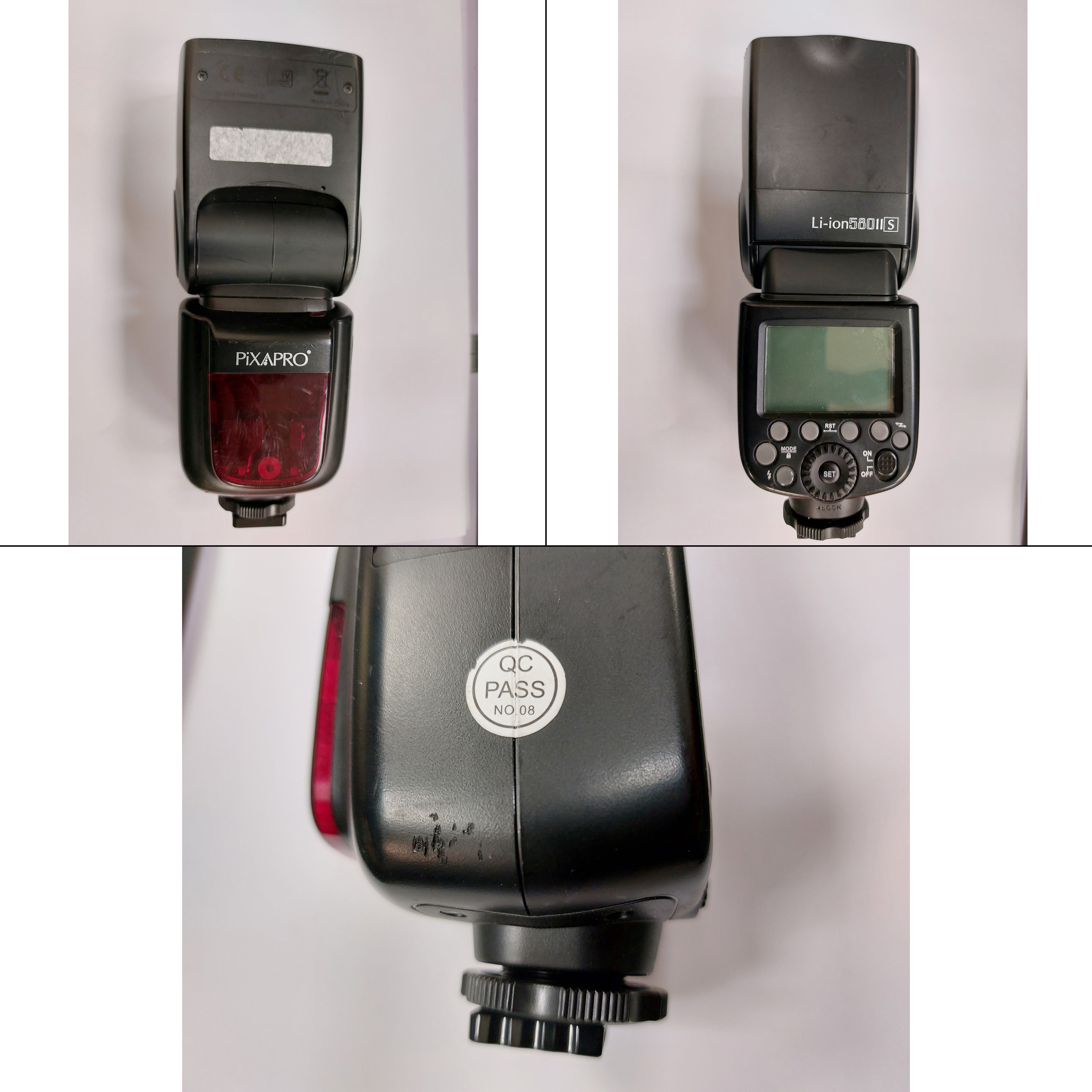 Li ION580II TTL Wireless Camera Speedlite Flash for Sony DSLR - Perfect for Wedding Photography & Studio Portraits