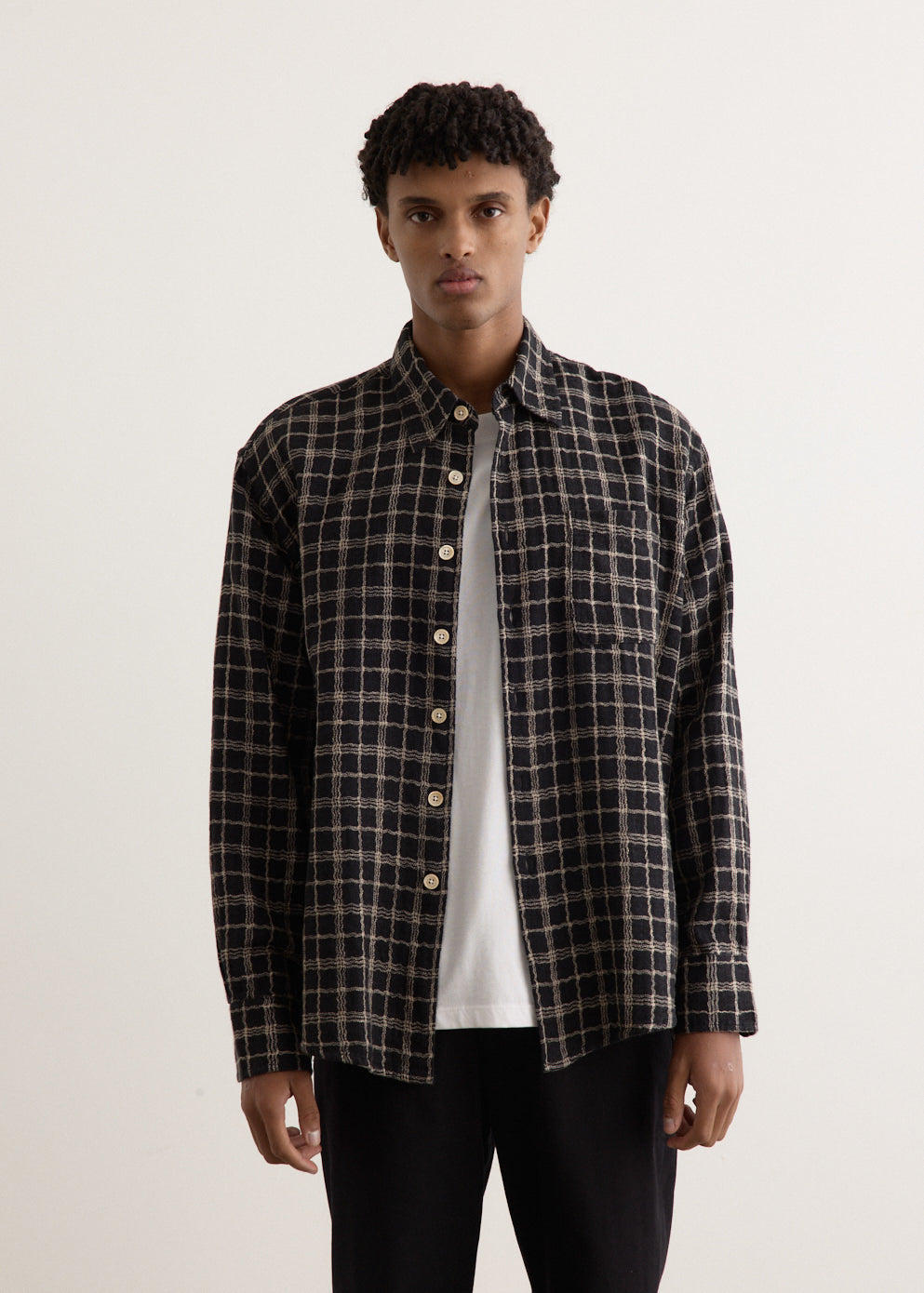 Above Shirt M2252Abf Black - Stylish Casual Shirt for Men | Perfect for Office, Dating & Everyday Wear