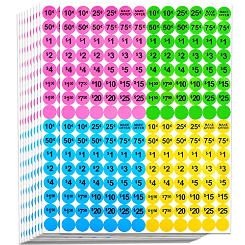 Neon Colored (1920 Counts)