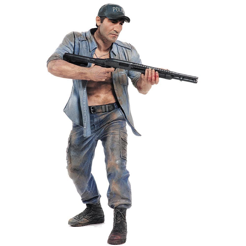 McFarlane Toys The Walking Dead Shane Walsh 7-Inch Action Figure - Highly Detailed Collectible for Fans - Perfect for Display, Gifts, and Role-Playing Scenes