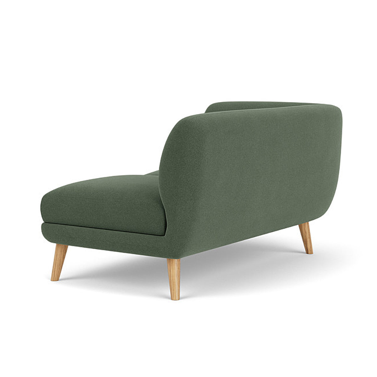 Alfred Fabric Left 2 Seater Modular Sofa - Modern L-Shaped Sectional Couch for Living Room, Lounge & Small Spaces - Comfortable & Stylish Home Furniture