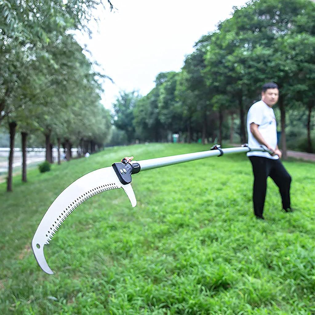 7.2M Telescopic Pruning Saw - Fruit Tree & Hedge Trimmer for Garden Care