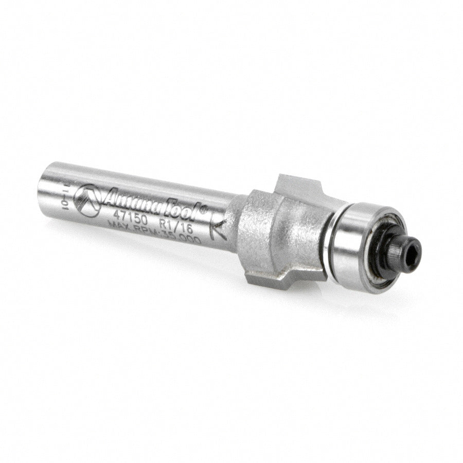 Amana 47150 1/4-Inch Shank No File Trim Router Bit for Woodworking & DIY Projects | Perfect for Edge Trimming & Decorative Molding