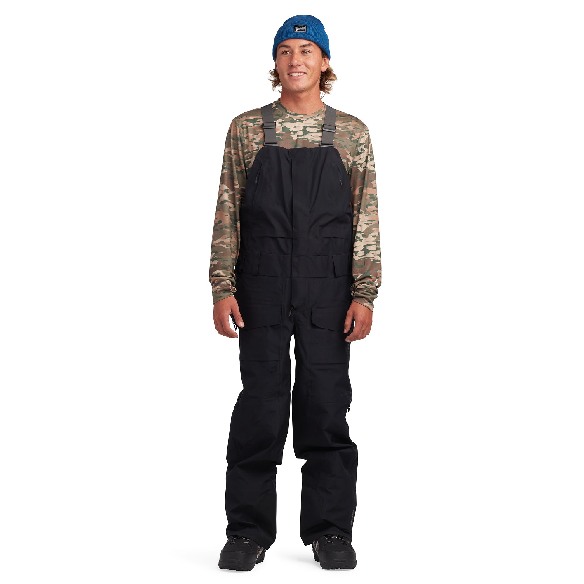 Stoker Gore-Tex 3L Bib Pants for Men - Waterproof Ski & Snowboard Bib Overalls for Winter Sports & Outdoor Activities