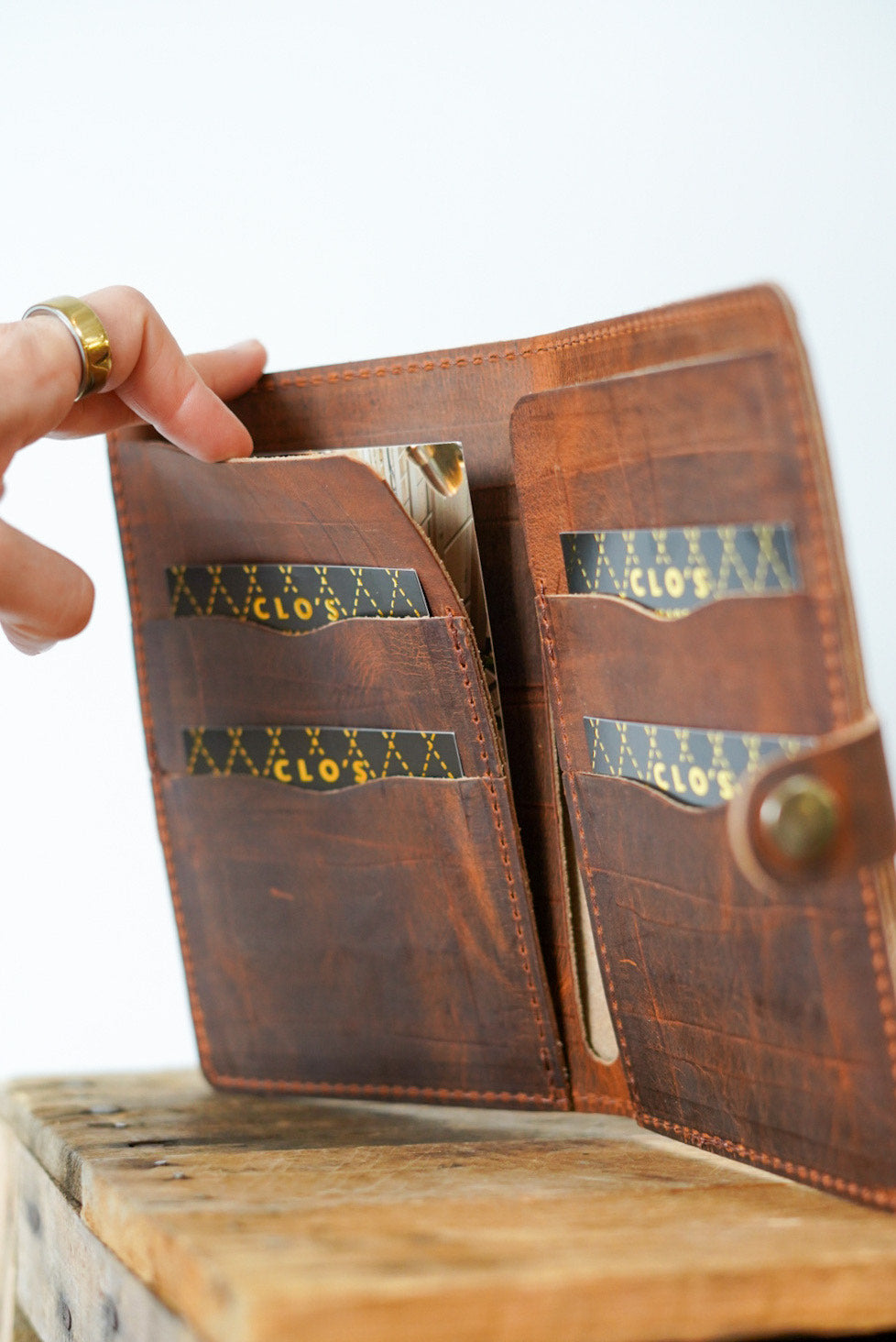 Premium Family Passport Holder - RFID Blocking Travel Organizer (Hillbilly Copper) | Perfect for International Vacations, Family Trips & Airport Security