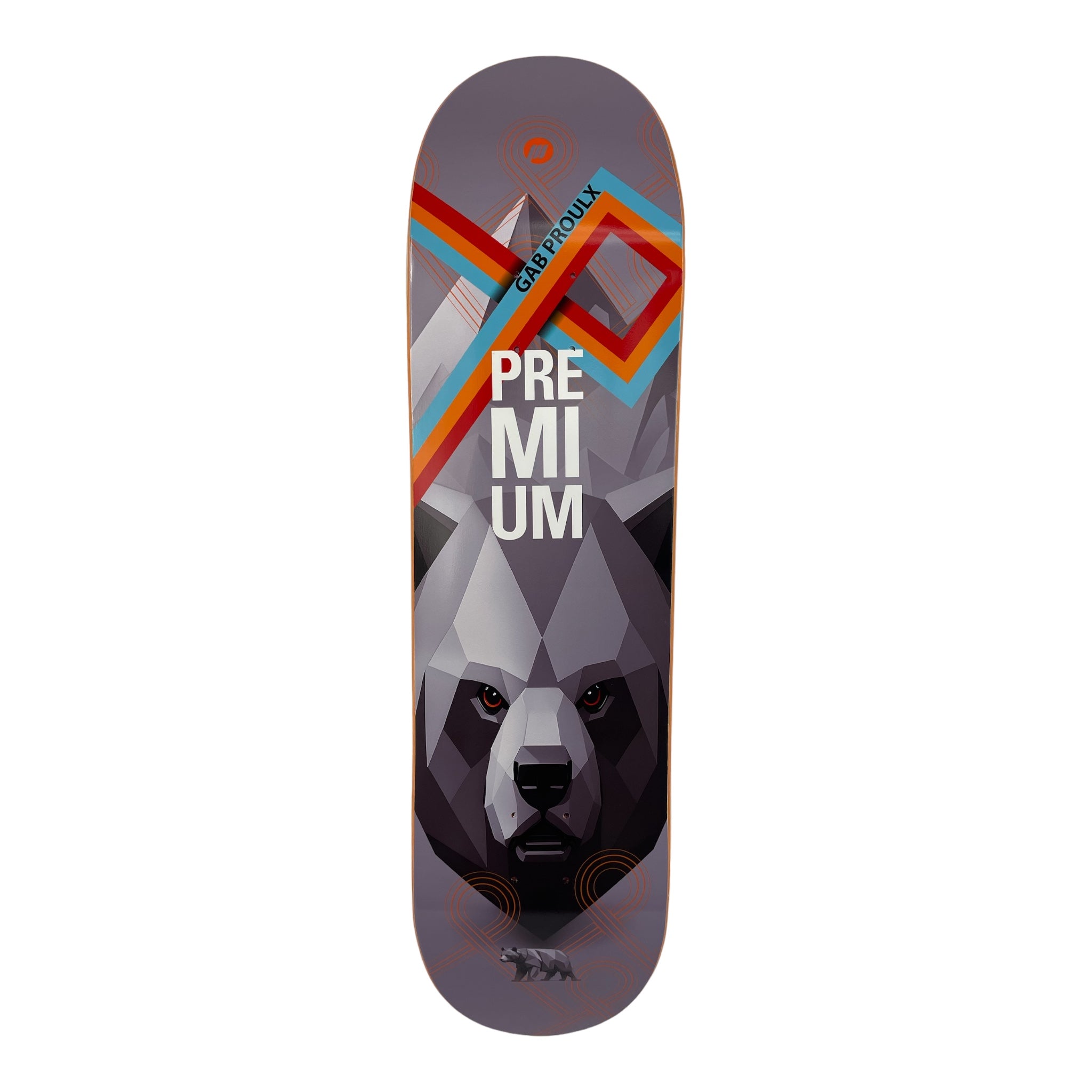 BEAR Gab Proulx Premium Skateboards - High Performance Maple Deck for Street & Park Riding - Choose Your Size (7.5