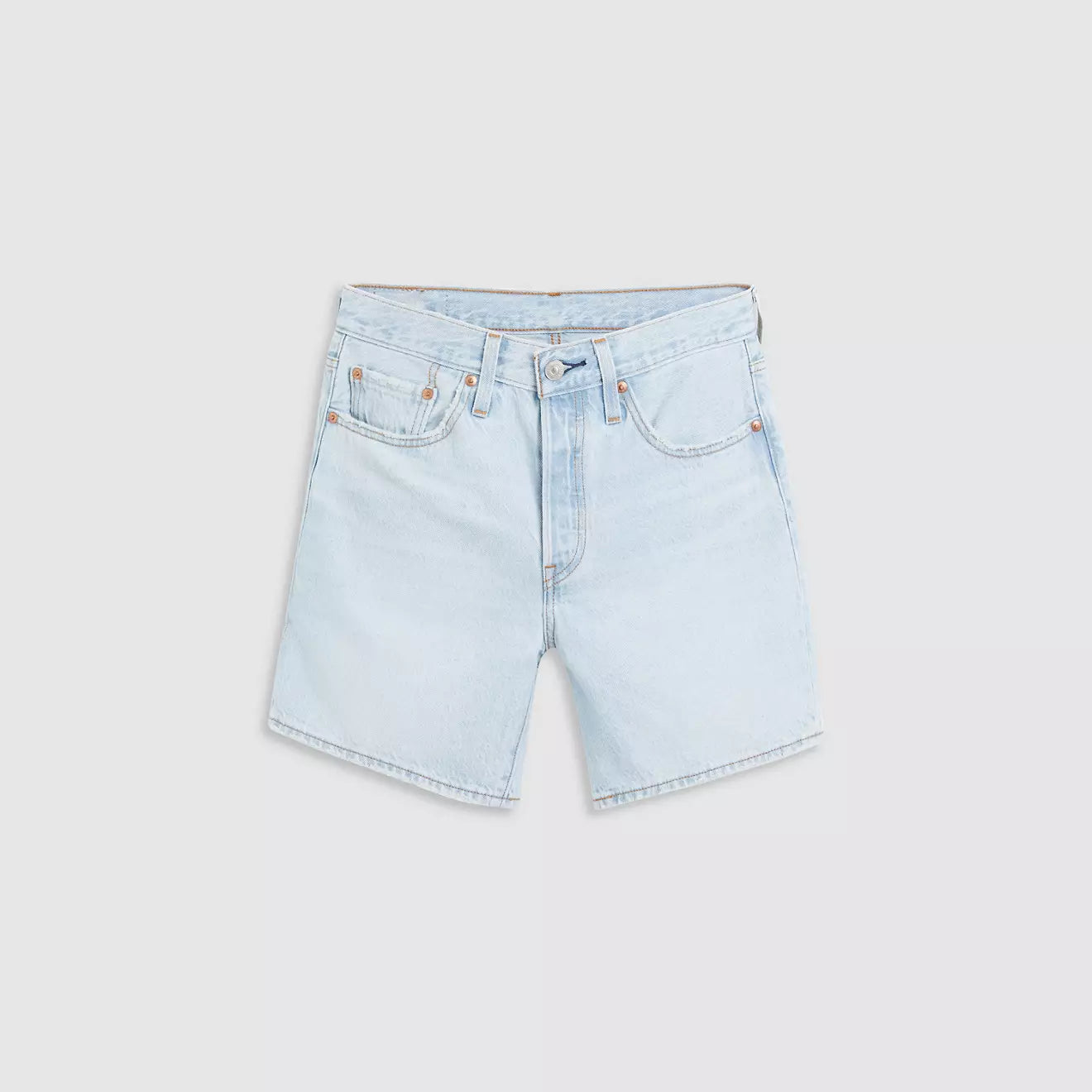 501 Mid Thigh Lightweight Shorts for Women - Comfortable Stretch Denim Shorts for Summer | Perfect for Casual Wear, Beach & Outdoor Activities