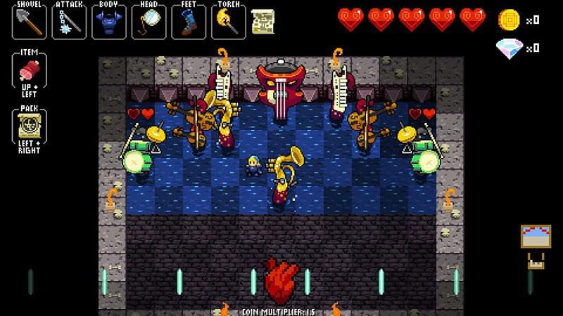 Crypt of The Necrodancer - Nintendo Switch Game | Rhythm-Based Dungeon Crawler | Perfect for Travel & Family Game Nights