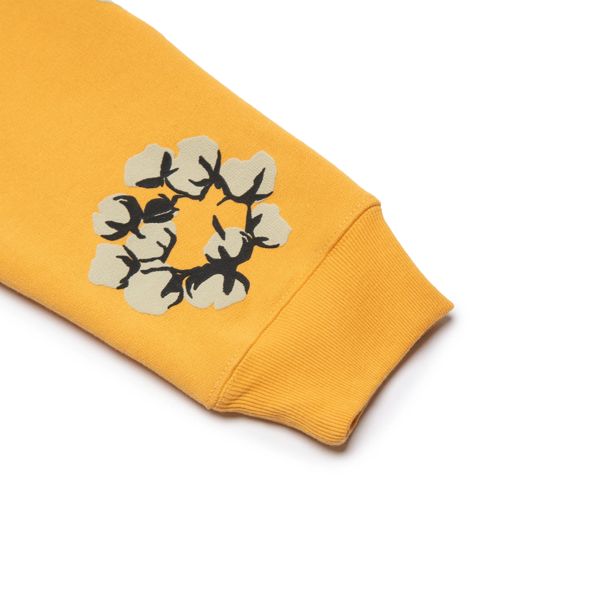 Denim Tears x CPFM Cactus Tears Wreath Yellow Hoodie - Streetwear Fashion for Men & Women | Perfect for Casual Wear, Urban Style & Hip-Hop Outfits