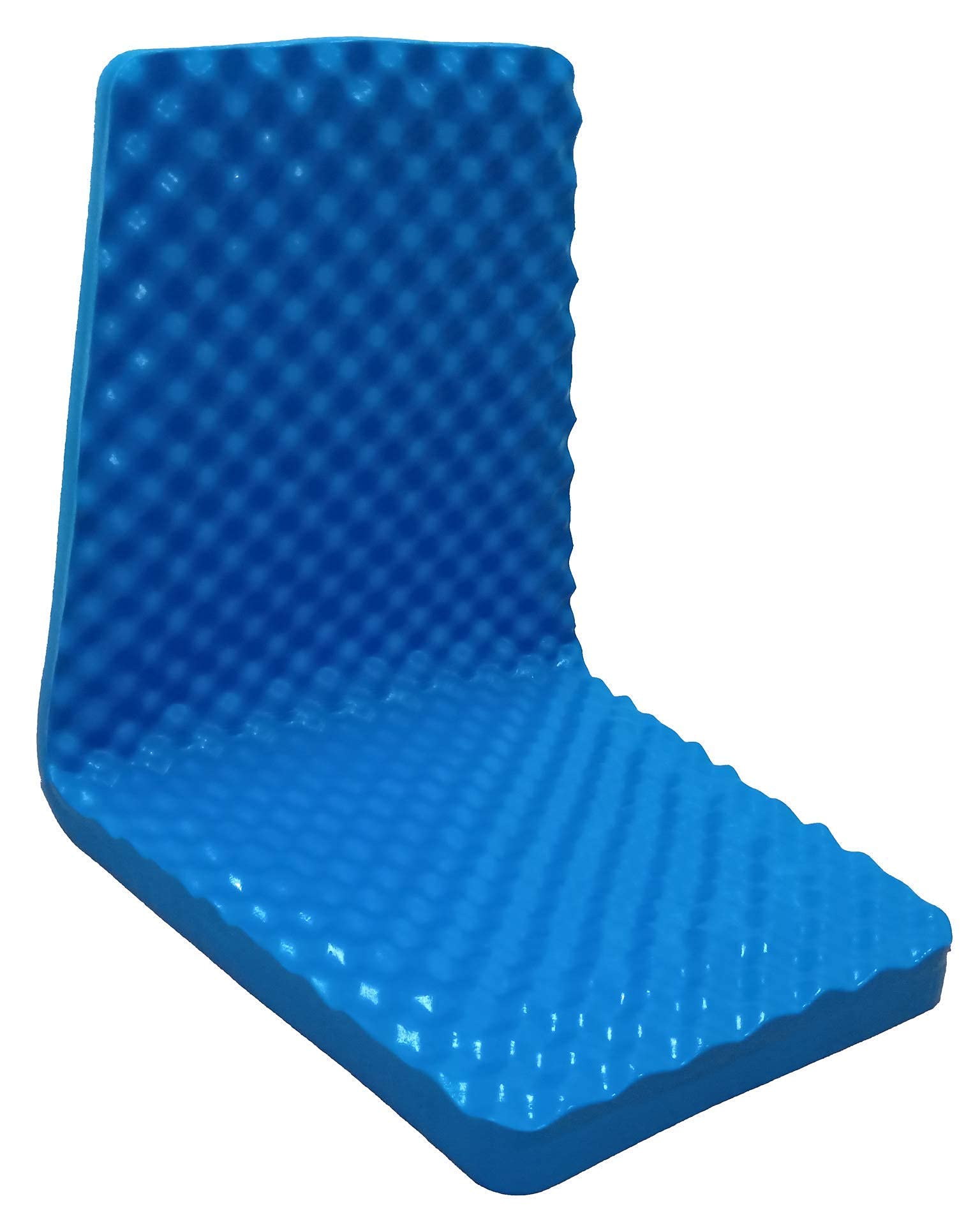 Premium Folding Pool Lounge Chair - Comfortable Adjustable Recliner for Outdoor Swimming Pool, Beach & Patio - Heavy Duty Poolside Accessories for Adults - Pacific Blue - Perfect for Sunbathing, Relaxing & Vacation Use