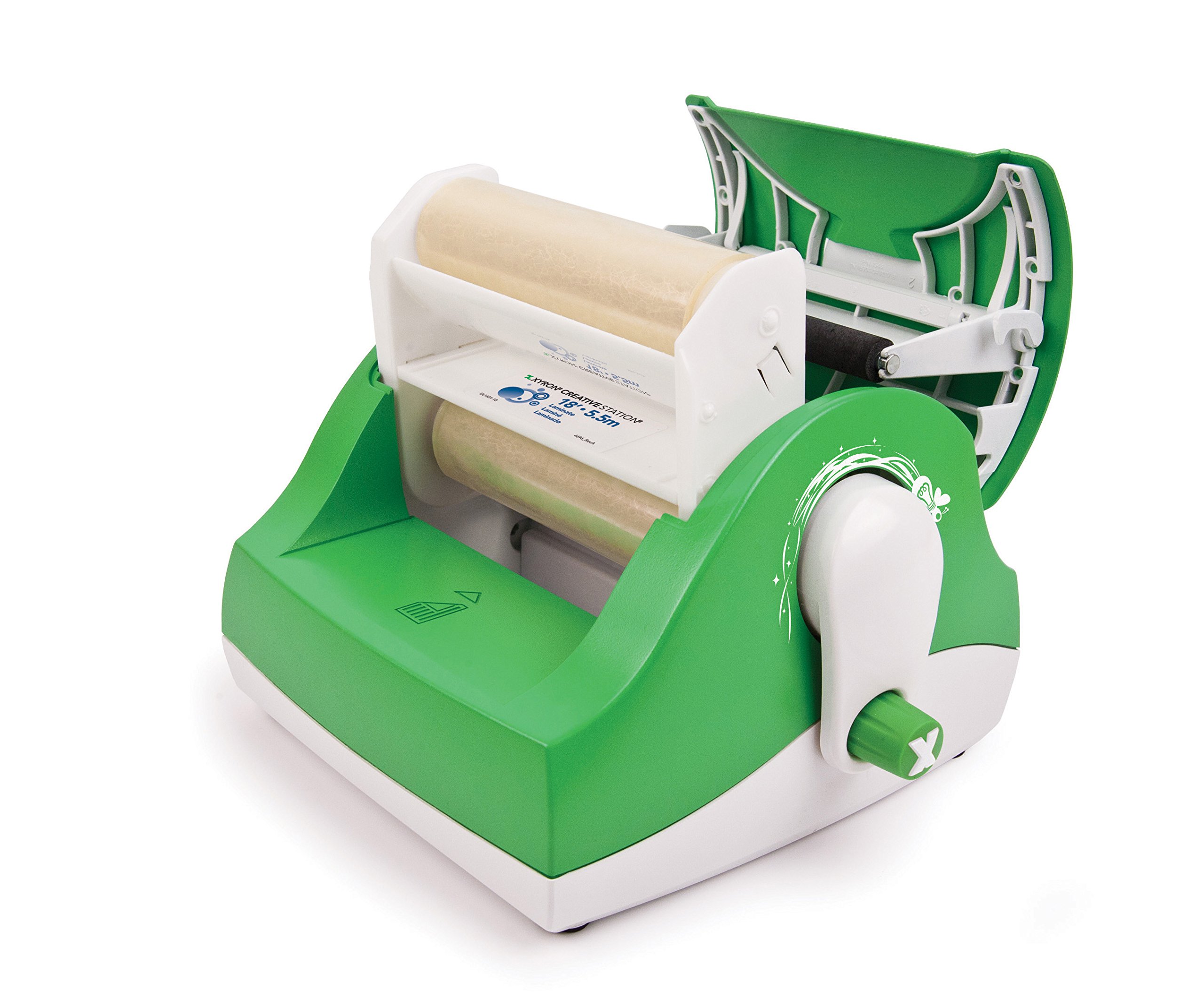 Xyron XRN510 Creative Station Multi-Use Crafting Machine with Permanent-Adhesive Cartridge - Perfect for Scrapbooking, DIY Projects, Card Making & Home Decor