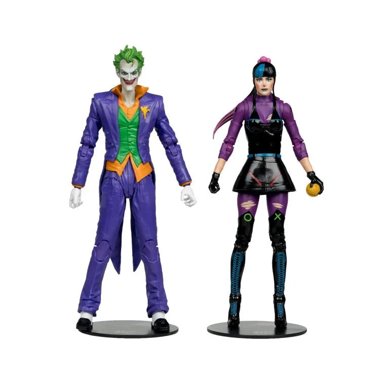 The Joker & Punchline Action Figure 2-Pack – DC Multiverse by McFarlane Toys – Perfect for Collectors, DC Fans & Comic Book Displays