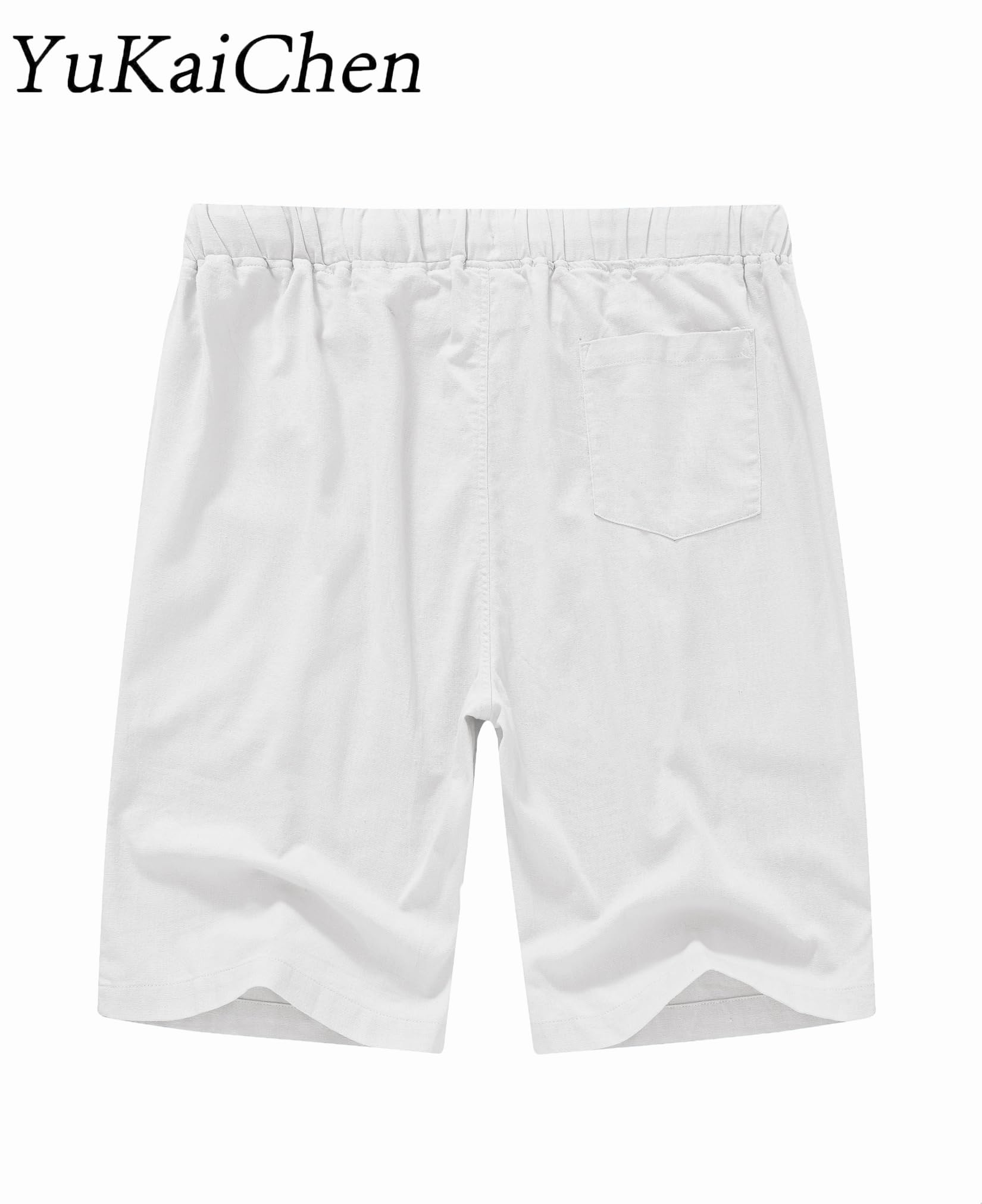 YuKaiChen Men's Casual Shorts with Drawstring - Lightweight Breathable Summer Shorts for Outdoor Activities, Beach, Gym & Lounge Wear