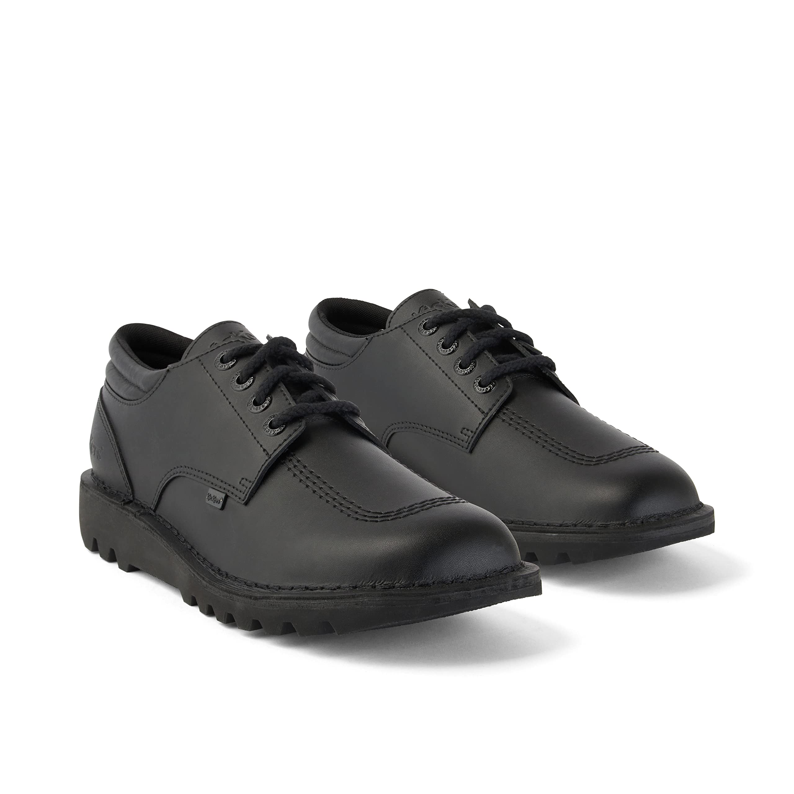 Men's Kick Lo Leather Derby Shoes – Comfortable Padded Design for Casual & Office Wear – Perfect for Daily Use, Walking & Business Occasions