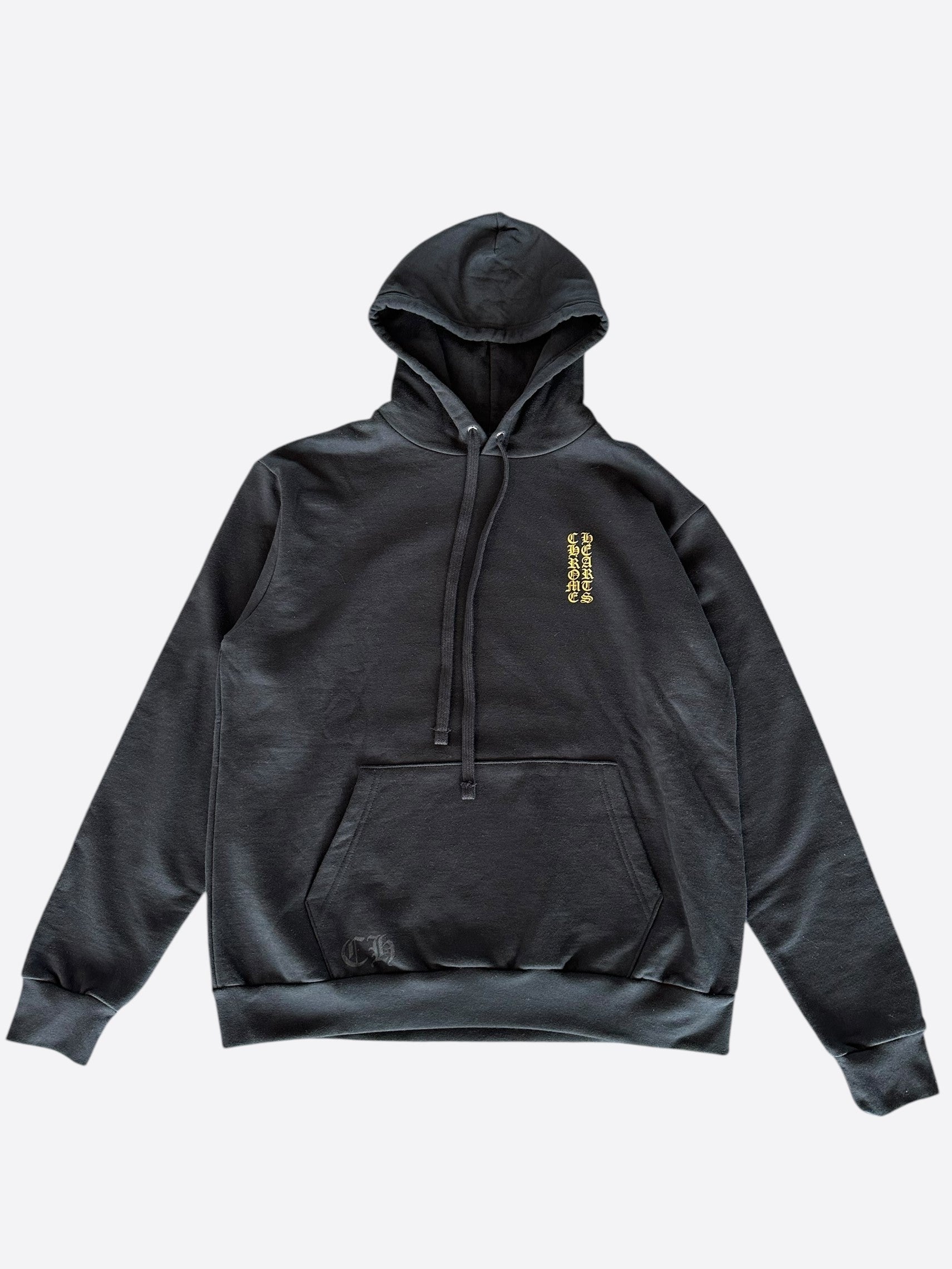 Chrome Hearts Black & Yellow Hong Kong Anniversary Hoodie - Limited Edition Streetwear for Men & Women - Perfect for Casual Wear, Street Fashion, and Urban Outfits