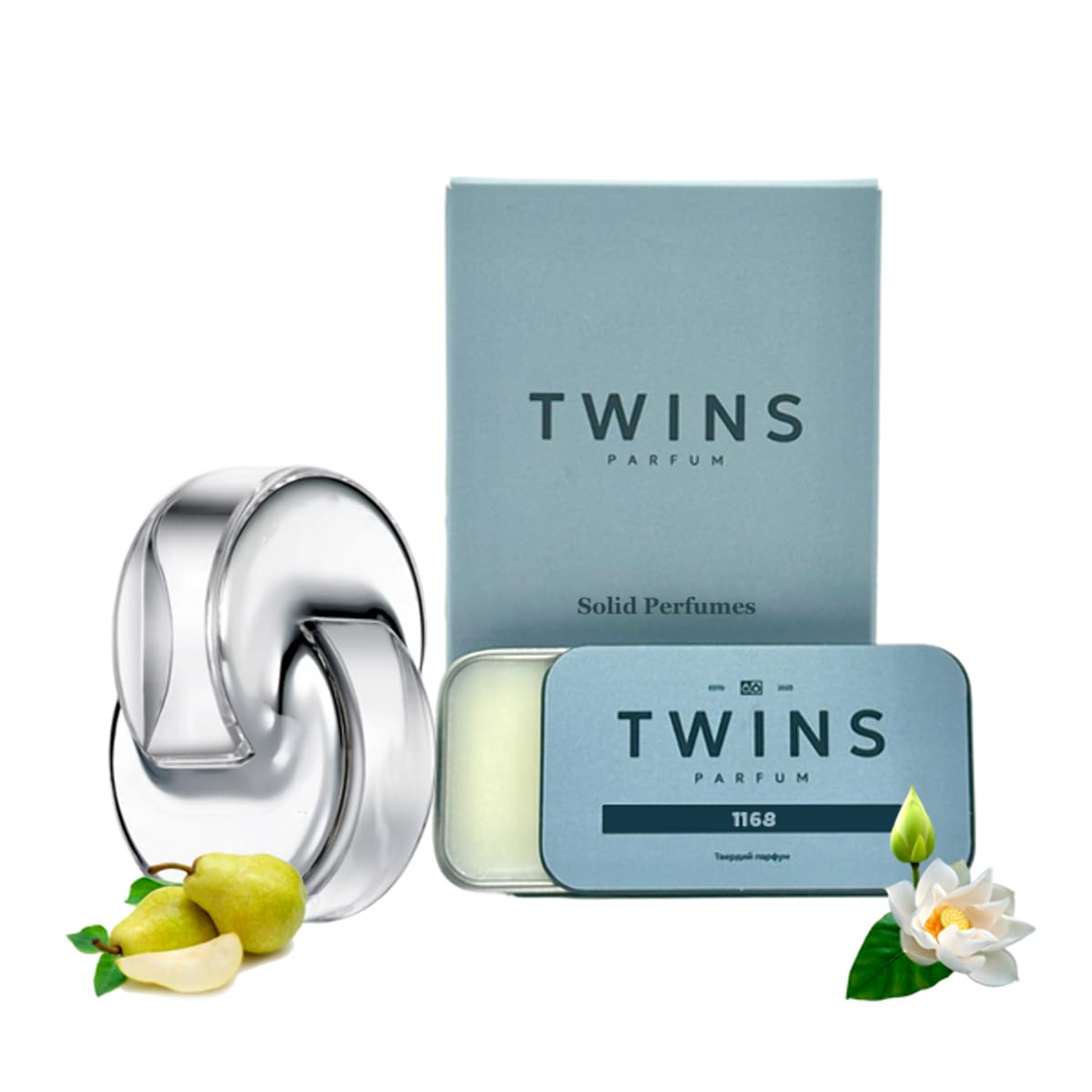 No.1168 Omnia Crystalline Women's Solid Perfume - 0.53 Oz / 15g Travel-Friendly Fragrance for Everyday Wear & Special Occasions
