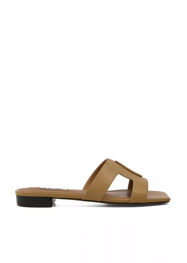 Chieko Women's Comfortable Camel Color Sandals - Perfect for Beach, Vacation & Summer Outfits