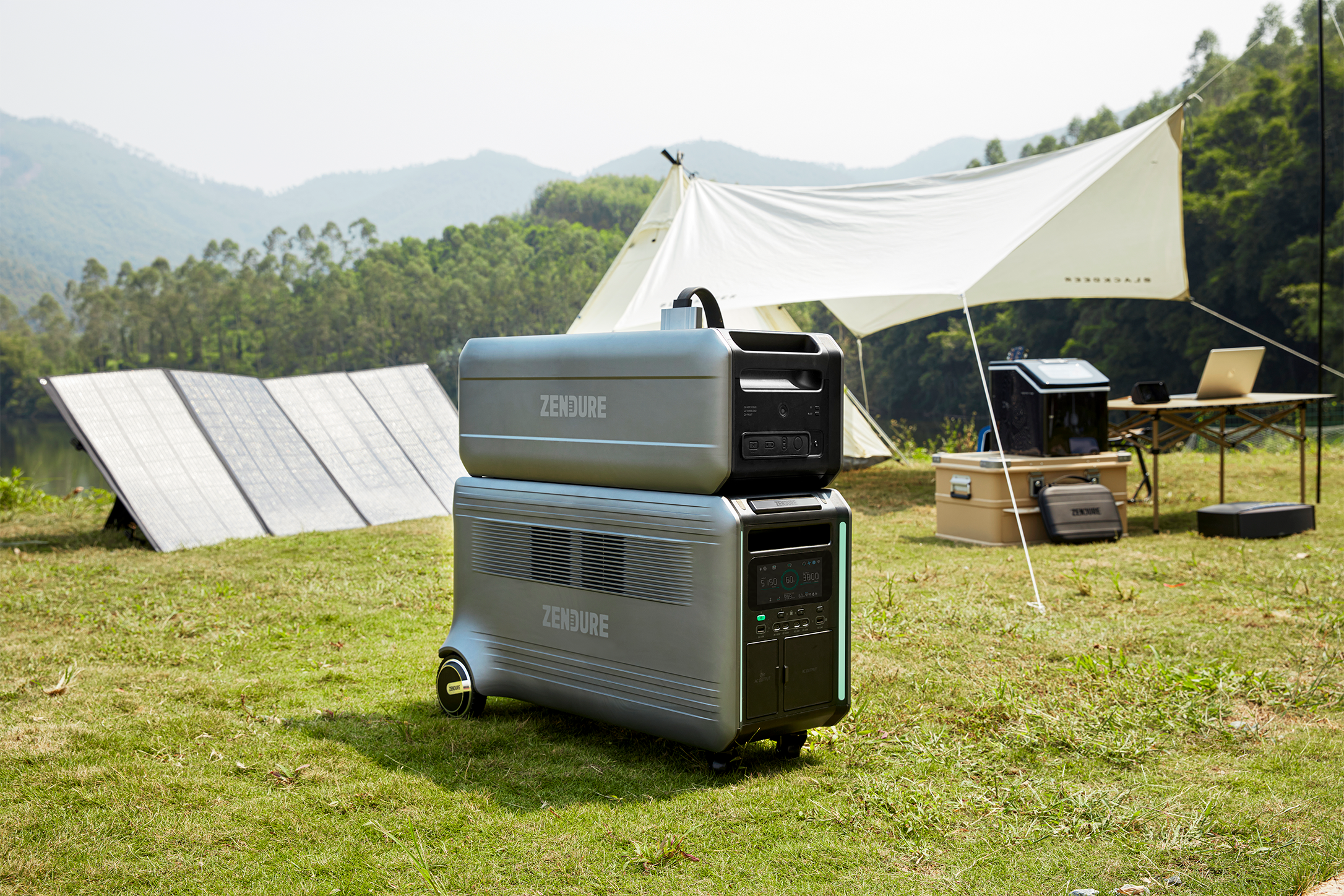 Zendure SuperBase V4600 + Satellite Battery B4600 Bundle | 9.2kWh Portable Power Station | Perfect for Home Backup, RV Camping & Outdoor Adventures