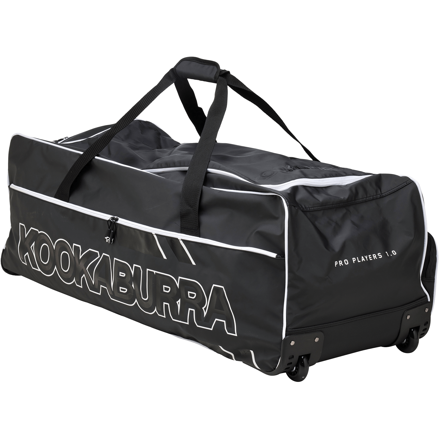 Kookaburra Pro Players 1.0 Wheelie Cricket Kit Bag - Premium Cricket Equipment for Professional Players | Perfect for Training, Matches & Travel