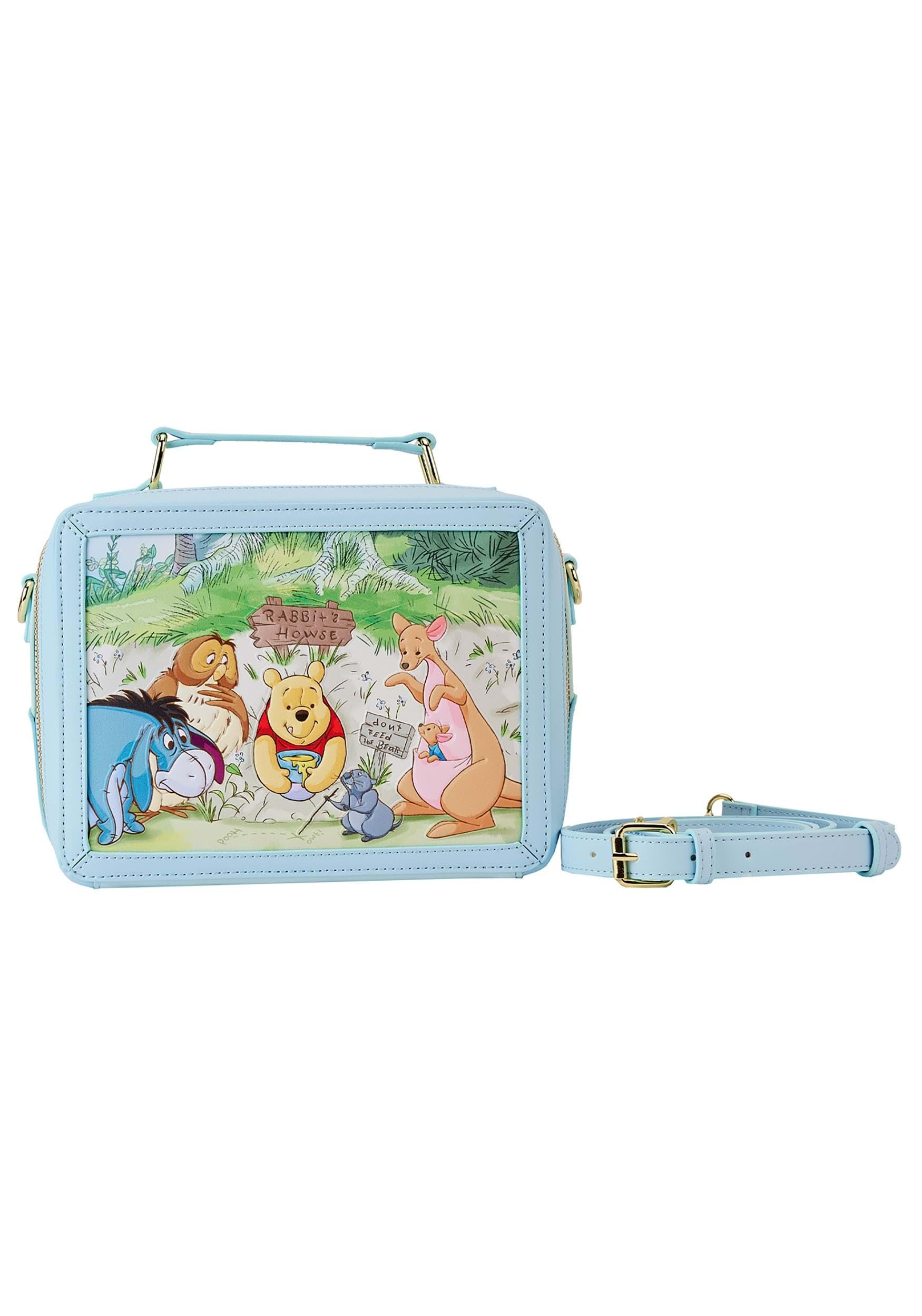 Disney Winnie the Pooh Crossbody Bag - Cute Lunchbox Purse for Women | Perfect for Theme Parks, School, and Everyday Use