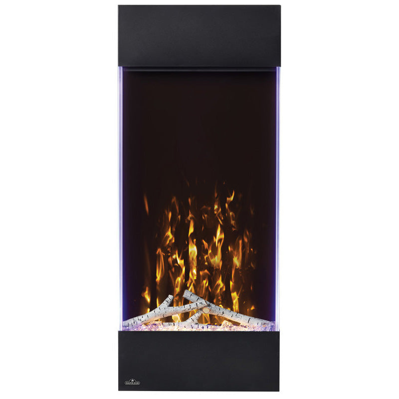 Napoleon Allure Vertical 38 Inch Wall Mount Electric Fireplace - Modern Heating Solution for Living Room, Bedroom & Office Spaces