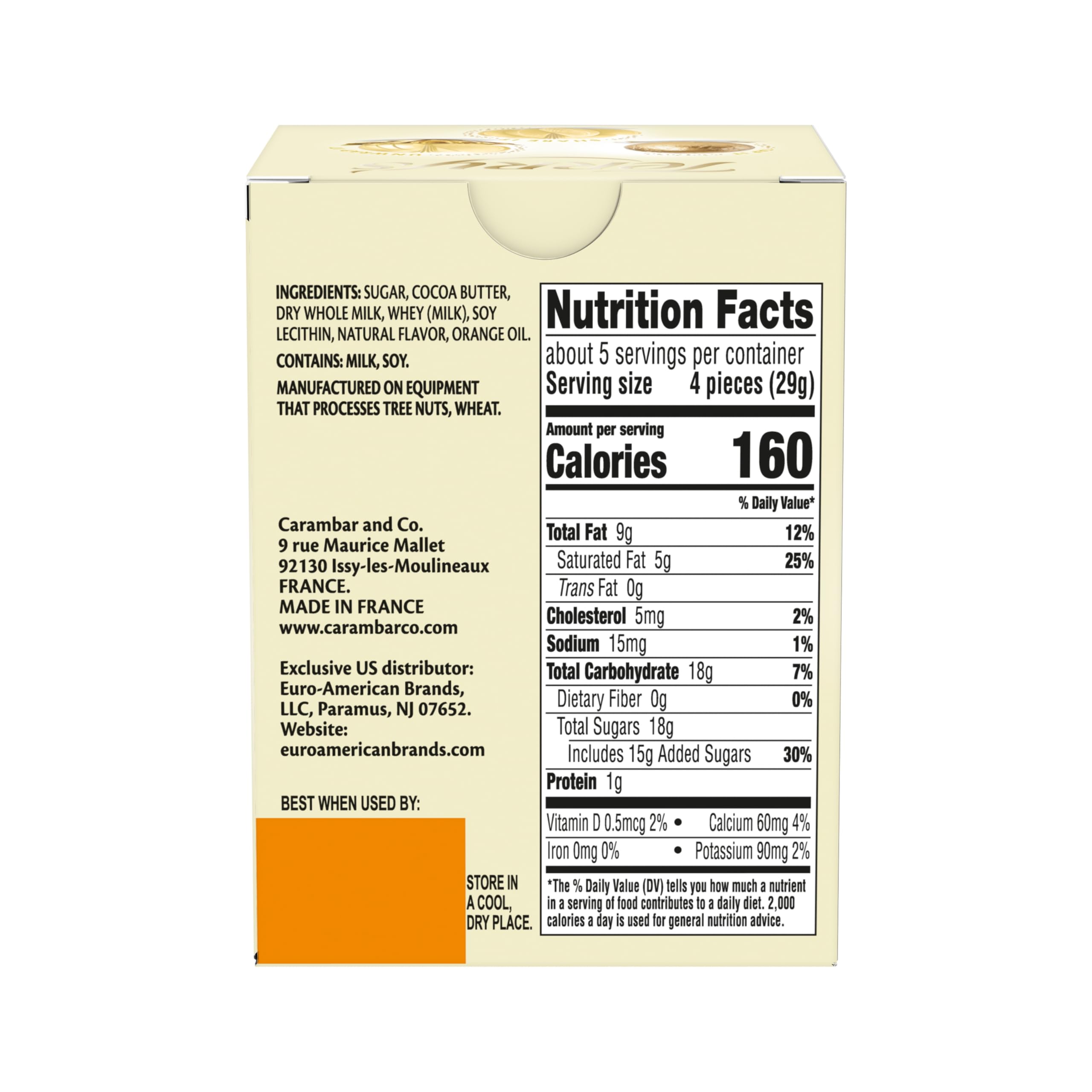 Terry's White Chocolate Orange 2-Pack - Perfect for Gifts & Desserts