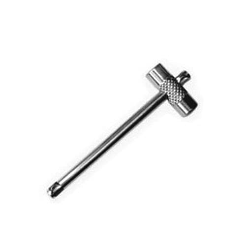 Premium Oxygen Tank Wrench Key - Durable Industrial & Medical Use - Silver Finish - Perfect for Emergency Kits, Scuba Tanks & Healthcare Facilities
