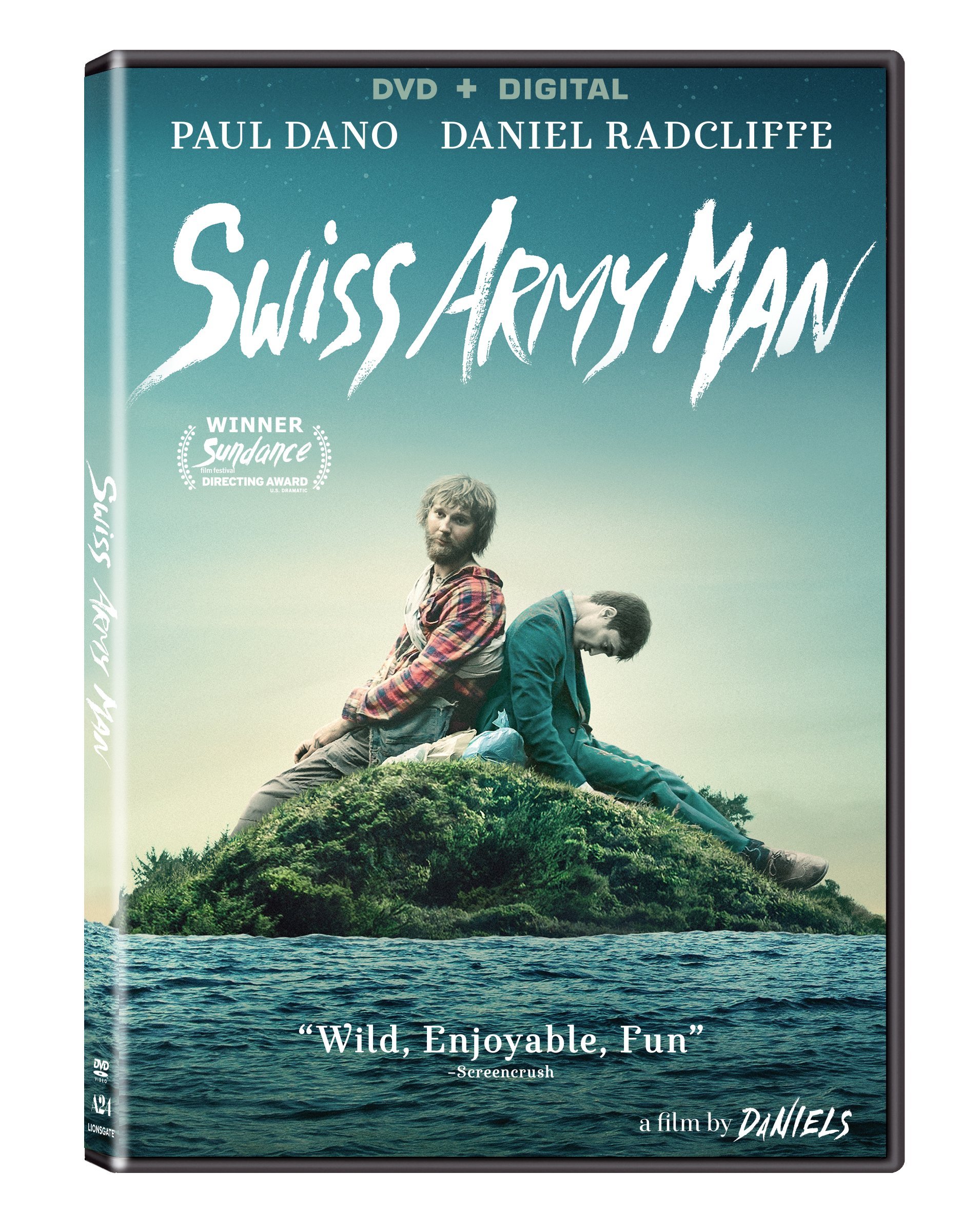 Victorinox Swiss Army Man DVD + Digital Download - Adventure Comedy Movie for Camping, Travel & Outdoor Enthusiasts