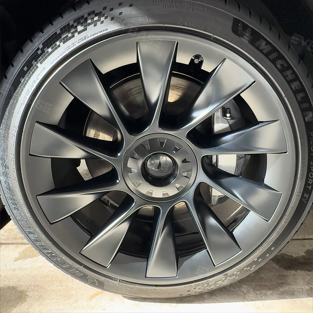 Tesla Model Y 20 Inch RimCase Wheel Protector Kit - Premium Alloy Wheel Protectors for Tesla Model Y (2020-2023) - Prevent Curb Rash & Scratches - Perfect for Urban Driving, Parking & Road Trips
