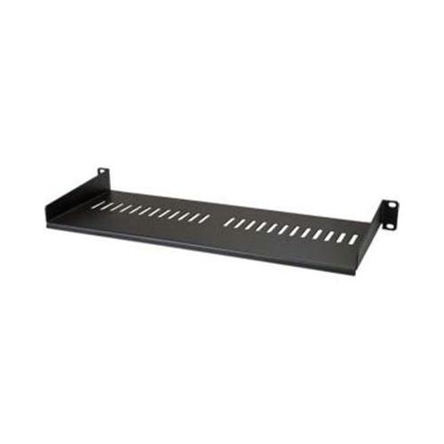 7U Vented Server Rack Shelf - Heavy Duty 1U Network Equipment Shelf for Data Center, Server Room & Home Office Use