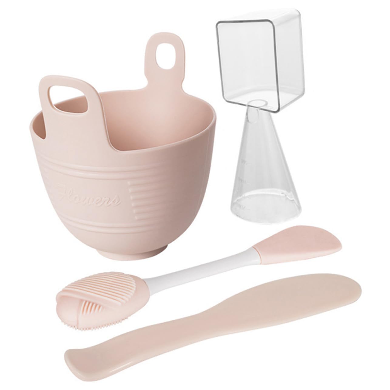 Professional Silicone Facial Mask Mixing Bowl Set - Spa & Beauty Tool for Easy DIY Skincare - Portable & Non-Slip Design - Perfect for Home Spa, Salon Treatments, and Travel Skincare Routine